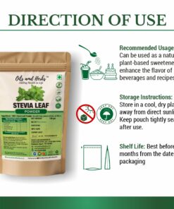 Alternative view of Clean Stevia Powder - Stevia rebaudiana -100% Pure and Natural